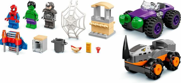 Produktbild LEGO Hulks und Rhinos Truck-Duell (10782, LEGO Marvel)