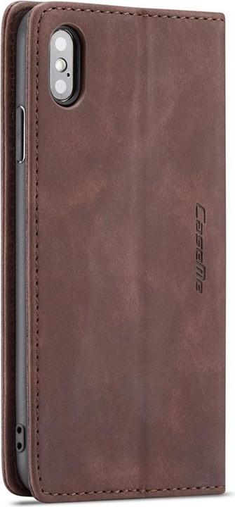 Actual product image König Design Case Mobile Protection for Apple iPhone XS Max Case Flip Cover Pocket Cases Brown (Apple iPhone XS Max)