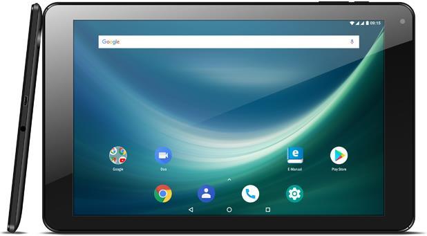 Actual product image Odys Note Tab Pro 2in1 (4G, 10.10", 16 GB, Black)