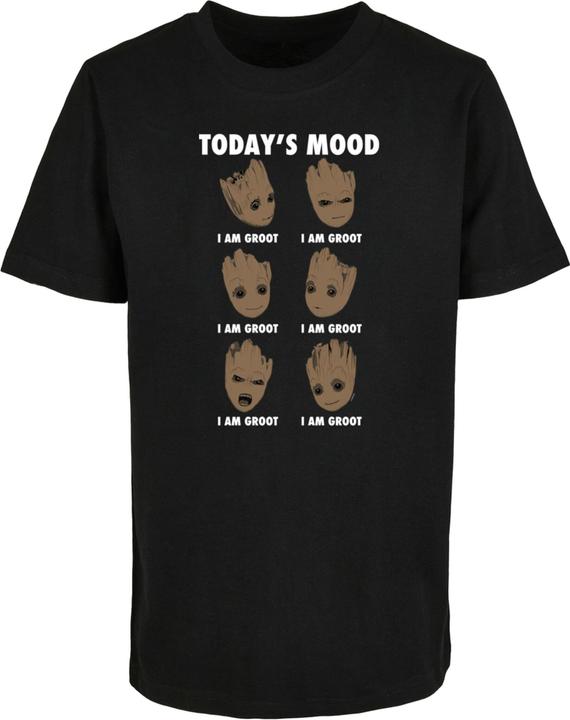 Actual product image Absolute Cult Kids Guardians Of The Galaxy Vol 2 - Groot Todays Mood Basic Tee 2.0 - 124379 (146, 152)