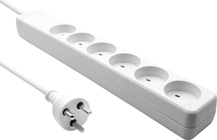 Image du produit ProXtend Danish IT Power Strip 6-way (6 x, 0.50 m)