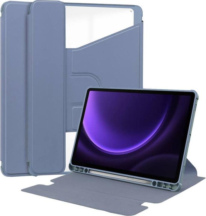 Image du produit Cover-Discount Galaxy Tab S9 FE - Étui pour tablette à 360 degrés violet (Galaxy Tab S9 FE)