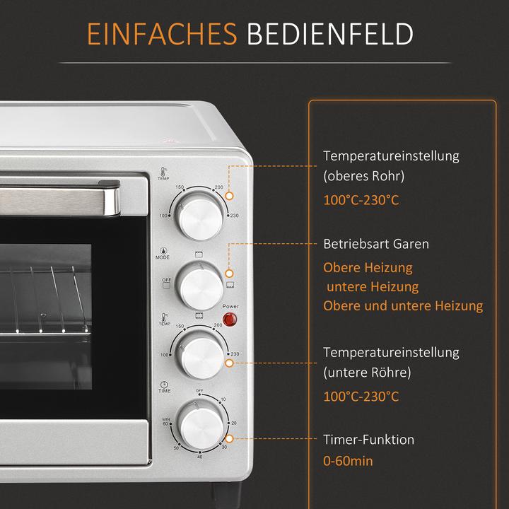 Immagine prodotto Homcom Mini forno 32L