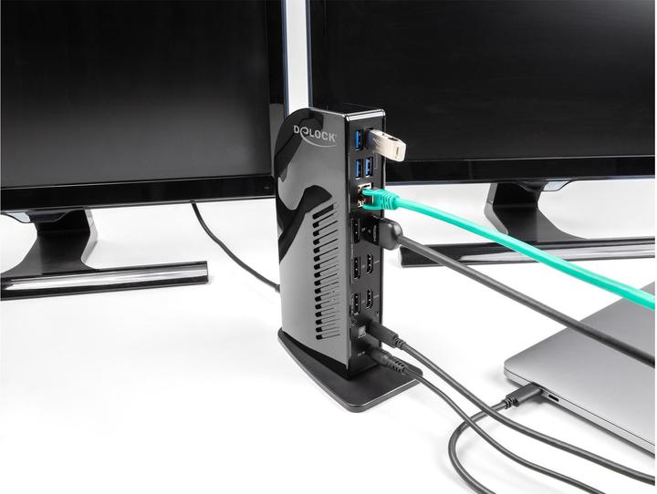 Immagine prodotto Delock Docking station USB Type-C a triplo display con DisplayL (USB-C, 5 Porti)