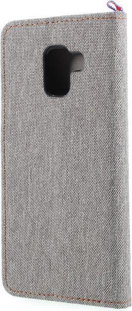 Produktbild MU Classic Leder/Stoff Hülle (Samsung Galaxy A8 (2018))