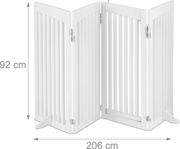 Produktbild Relaxdays Absperrgitter (206 cm)