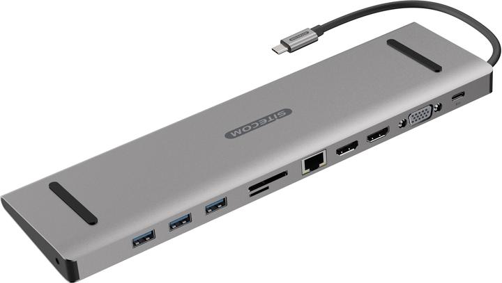 Produktbild Sitecom CN 389 Multiport Pro Dock (USB-C, 10 Ports)