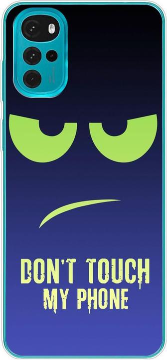 Dont Touch My Phone Green Blue