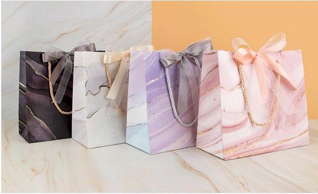 Produktbild MU Style Luxury Marble Series Geschenktaschen (Geschenktüte, 1 x)