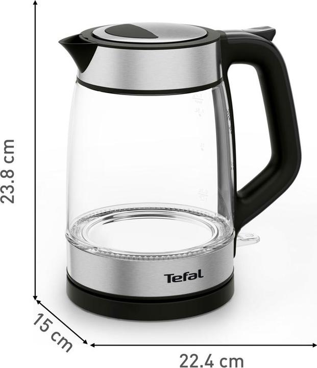 Produktbild Tefal Wasserkocher Glaskessel (KI605830) (1.70 l, EU-Stecker)