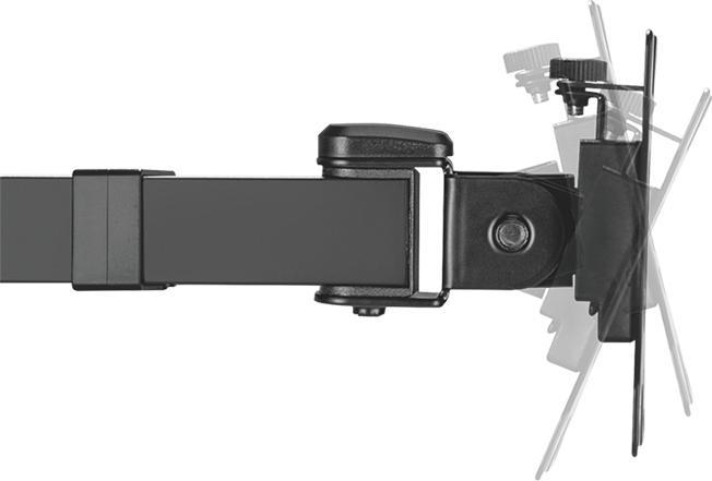Produktbild LogiLink 2-Fach Monitorhalterung 17 - 32"Ärmlaenge verstellbar (Tisch, 32")