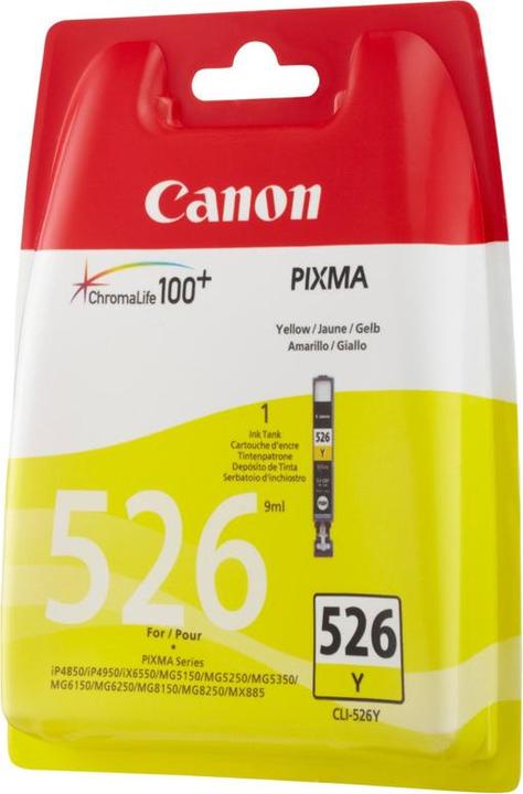 Actual product image Canon Cli-526y (Y)