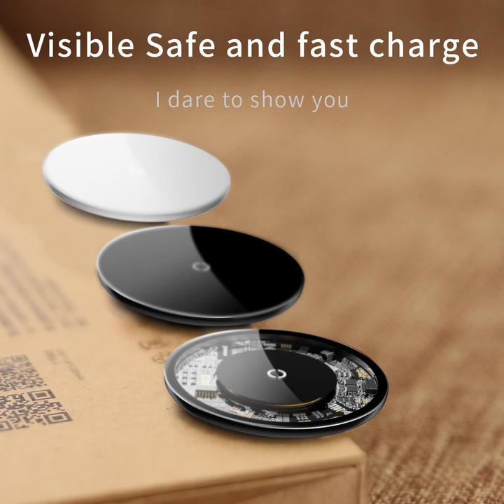 Actual product image Baseus Simple Wireless Charger (10 W)