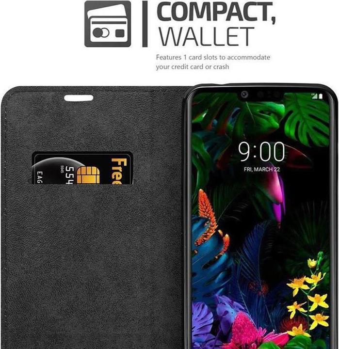 Produktbild Cadorabo Book Invisible Magnet Cover (LG G8s)