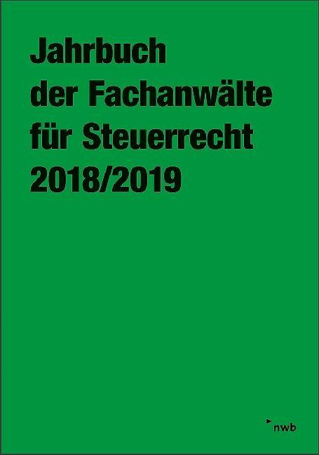 Actual product image Yearbook of specialist lawyers for tax law 2018/2019 (German)