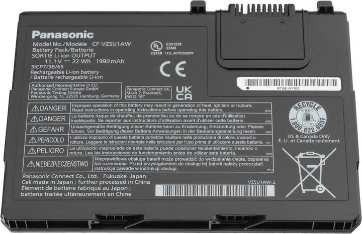 Produktbild Panasonic CF-VZSU1AW (3 Zellen, 2000 mAh)
