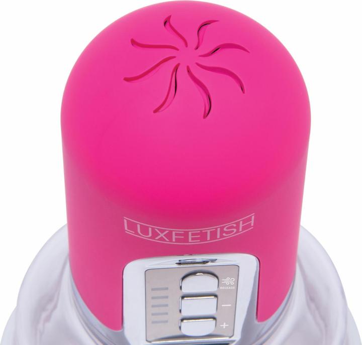 Produktbild Lux Fetish Rechargeable 4-function Auto Pussy Pump With Clit Clamp