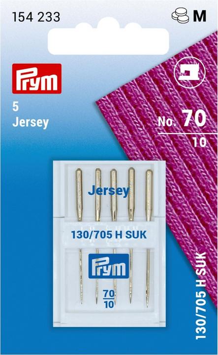 Prym Aiguille machine à coudre Jersey NM70, SB5 130/705 H-SUK