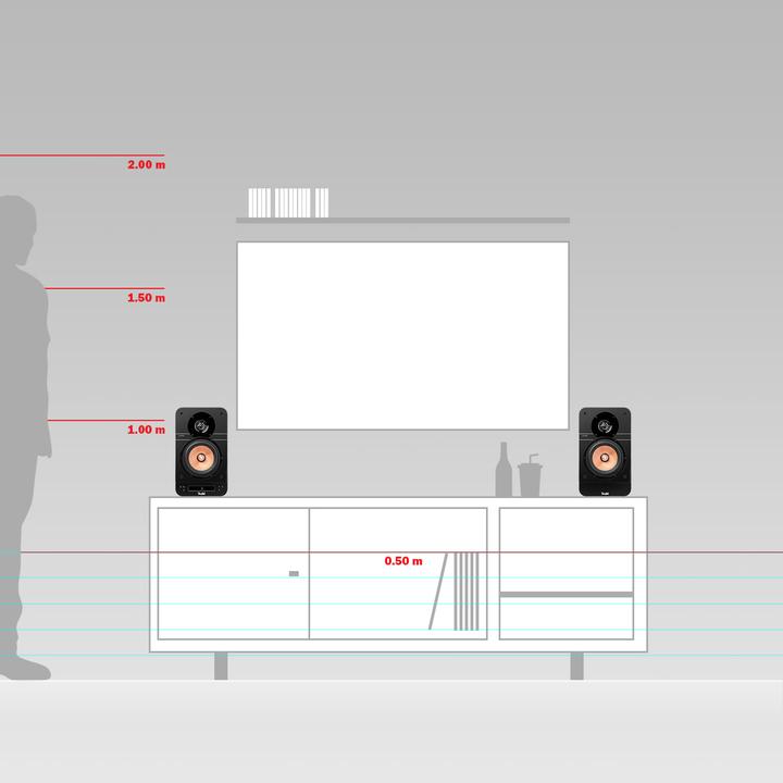 Image du produit Teufel Ultima 25 Aktiv (1 paire, 100 W)