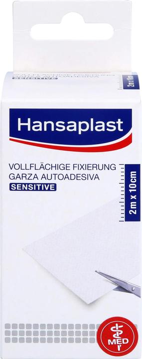 Produktbild Hansaplast Vollflächige Fixierung sensitive 2m x 10cm, 1 St. Pflaster (1 x)