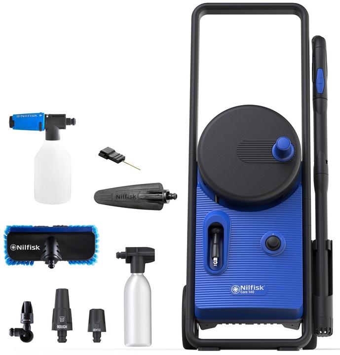 Actual product image Nilfisk Core 140-8 PowerControl In-Hand CAR WASH EU Vertical Electric Pressure Washer 474 l/h 1800 (Electrical connection)