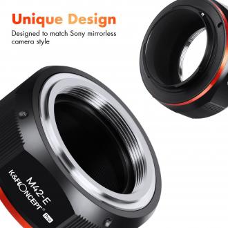 Actual product image K&F Concept Pro Bajonettadapter - M42 / Sony E