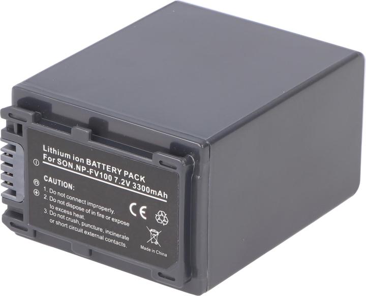 Actual product image Sony Battery NP-FV100, NP-FV90, NP-FV70 Battery NP-FV30, NP-FV50, NP-FH30, NP-FH40, NP-FH50 (Camera battery)