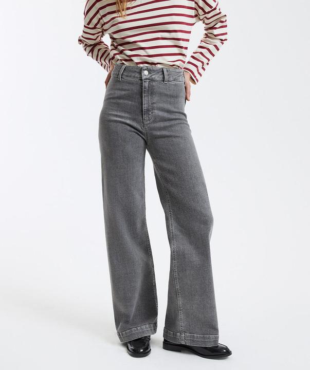 Actual product image La Redoute Collections High-Waist-Jeans (30)