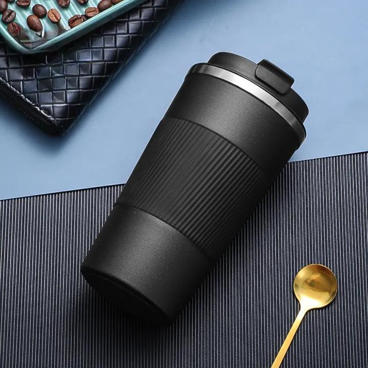 Image du produit ASMI Gobelet thermique en acier inoxydable, Gobelet à café, Gobelet Auto-Tumbler, 900ml (0.89 l)