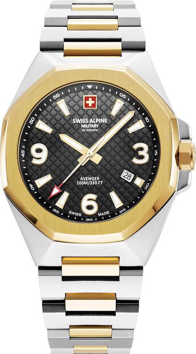 Swiss Alpine Military 7005.1147 Avenger Herrenuhr 42mm 10ATM (Sportuhr, 42 mm)