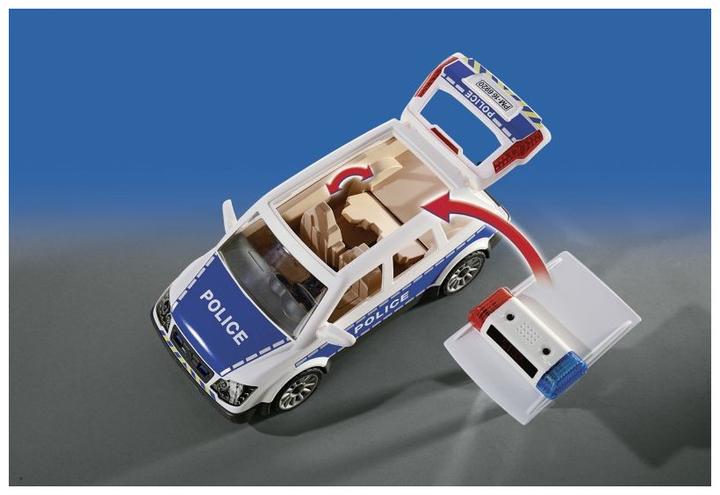 Immagine prodotto Playmobil Auto di pattuglia della polizia (6920, Playmobil Città d'azione)