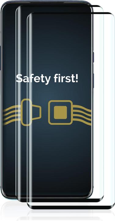 Image du produit Savvies Protection d'écran intégrale Verre de protection blindé (2 pièce(s), OnePlus 8 Pro)
