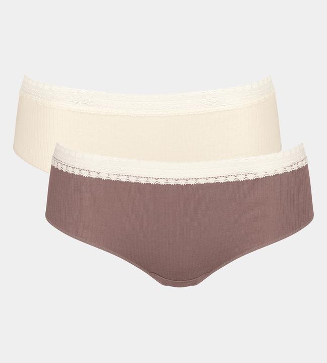 Immagine prodotto Sloggi GO Ribbed Hipster C2P (S, Confezione da 2)