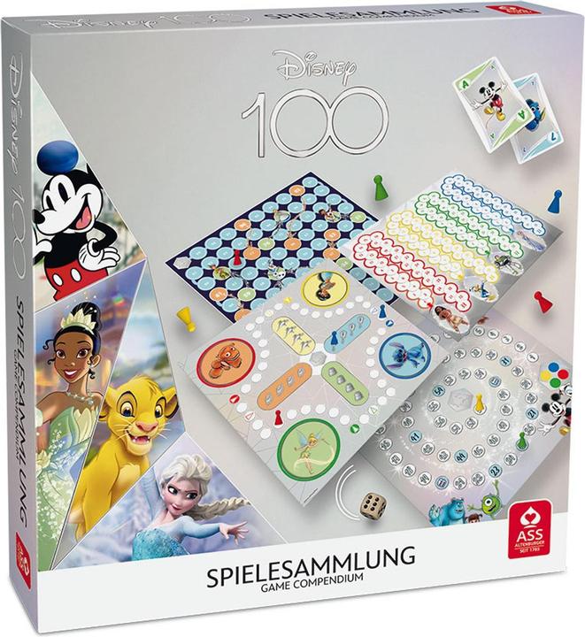 Produktbild ASS Altenburg 10038773-0001 - Disney 100 - Spielesammlung, für 2-4 Spieler, ab 5 Jahren (DE-Ausgabe) (Deutsch)