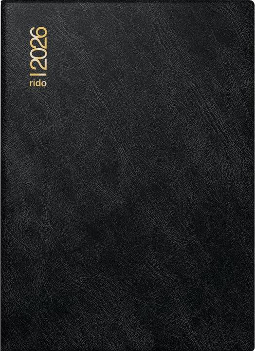 Ridoide Technik III PVC 2026 701824290 1T/1S schwarz DE 10x14cm (A6, Tedesco)