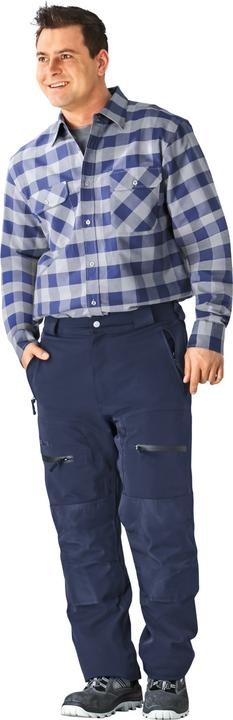 Actual product image Planam unisex winter trousers SLOPE navy size 2XL (XXL)
