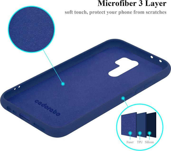 Immagine prodotto Cadorabo Copertura della cassa del silicone liquido TPU (Xiaomi Redmi 9)