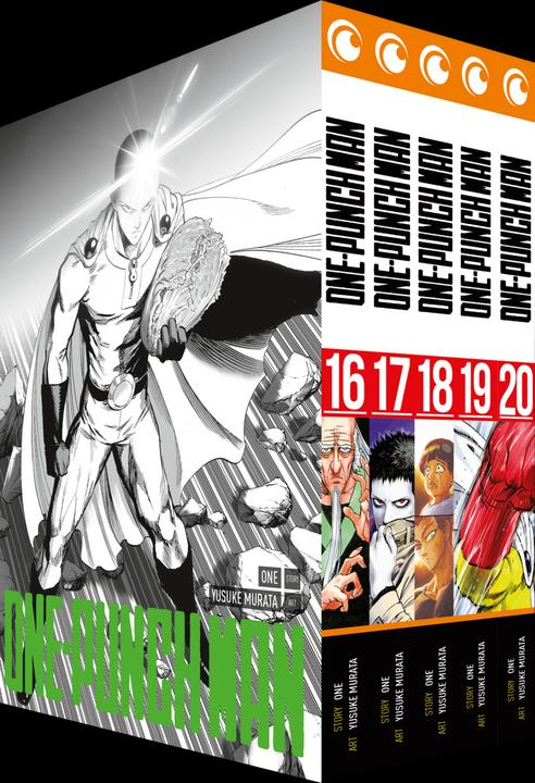 Produktbild ONE-PUNCH MAN – Band 16-20 im Sammelschuber (Deutsch, Yusuke Murata, 2020)