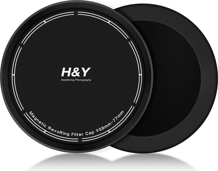 H&Y REVORING 58-77mm Front and Back Cap (Objektivfilter Tasche, 77 mm)