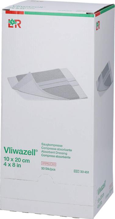 Actual product image Lohmann & Rauscher Saugkompresse 10x20cm steril