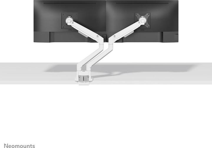 Actual product image Neomounts table mount duo 100x100 9kg/17-32"/white/fully moveable (Table, 35")