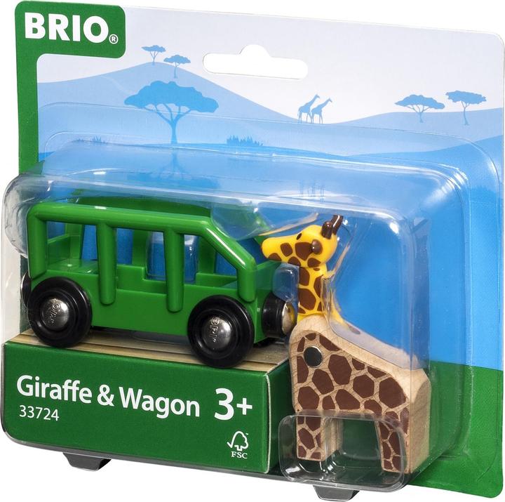Actual product image Brio Giraffe Carriage