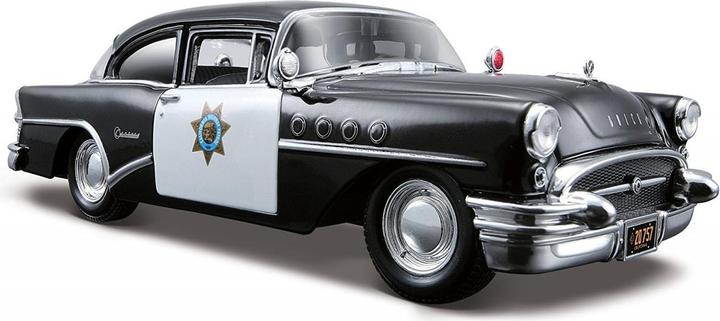 Produktbild Maisto Buick Century 1955 1/24 schwarz