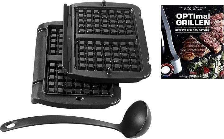 Actual product image Tefal Waffelplatten-Set für Optigrill+