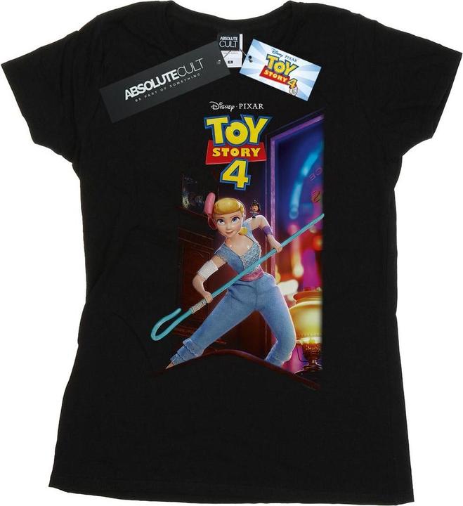 Disney Toy Story 4 Bo Peep And Giggle McDimples Poster TShirt (XL)
