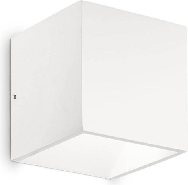 Actual product image Ideal lux RUBIK LED wall light 8.5W White IP54 neutral white 149745 (730 lm, IP54)