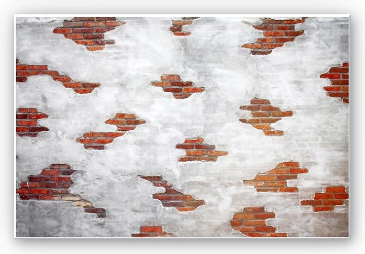 Produktbild Trenddeko Backsteinmauer (100 x 70 cm)