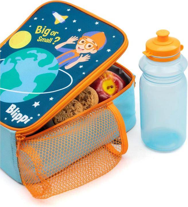Actual product image Blippi Big Or Small? Lunch Bag And Water Bottle Set