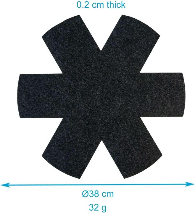 Actual product image Intirilife Heat-resistant pan protector