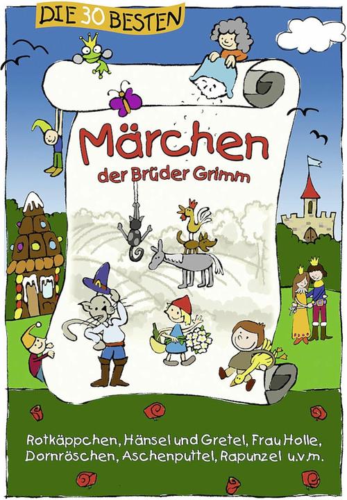 Produktbild Die 30 besten Märchen der Brüder Grimm (Deutsch, Jacob Grimm, Wilhelm Grimm, 2014)